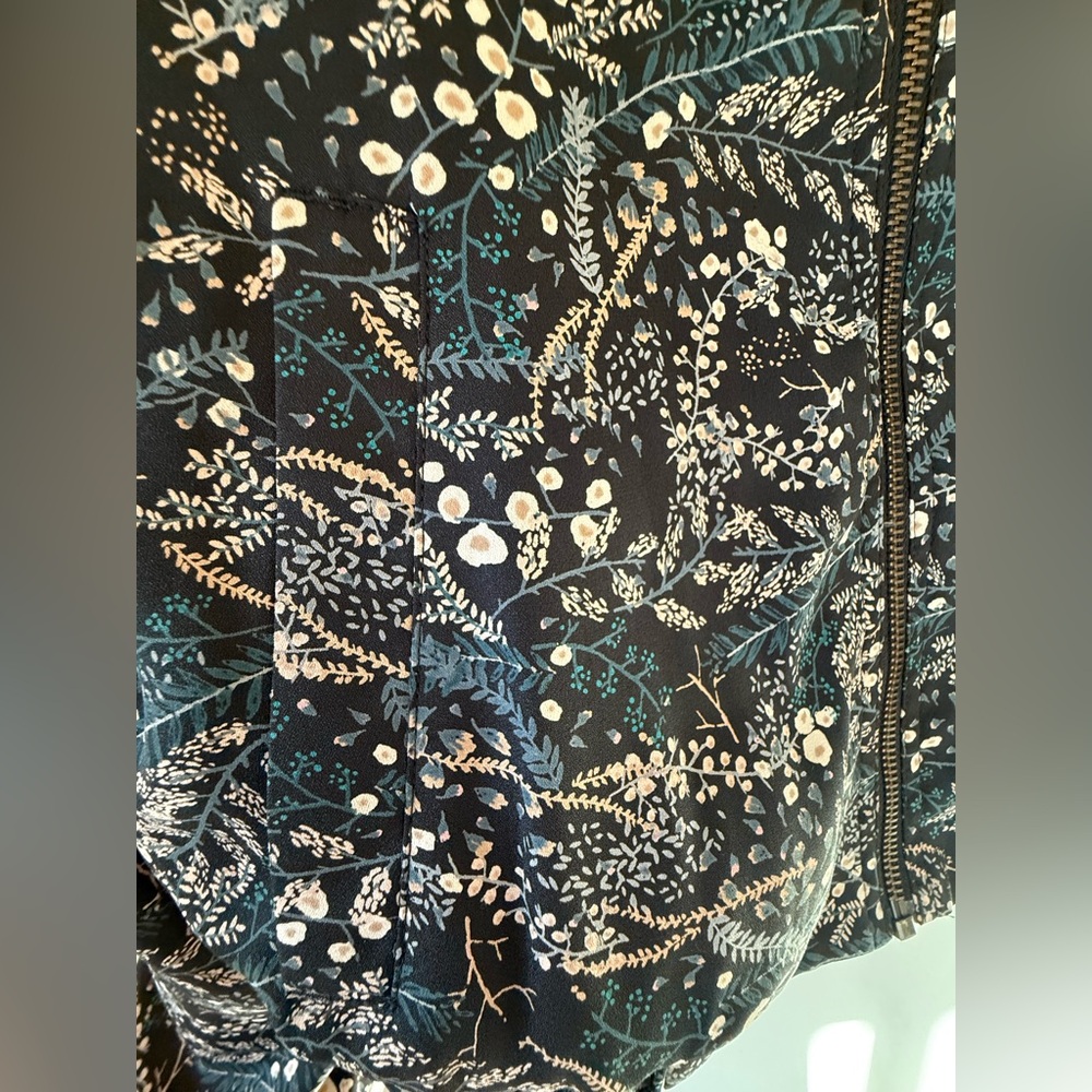 LOFT Lightweight Floral Bomber Jacket - Picture 12 of 13
